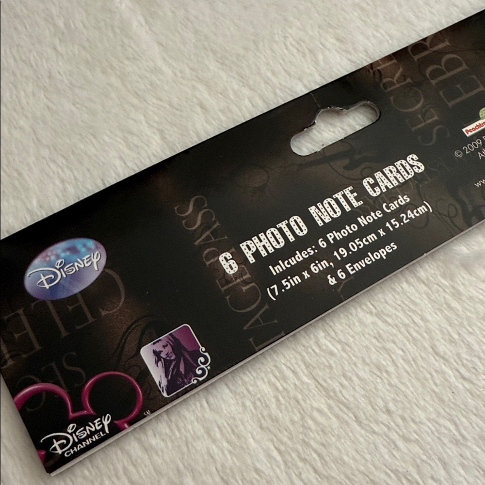 {NEW} Disney | 2009 Hannah Montana Photo Note Cards & Envelopes Set of 6 - Picture 13 of 15